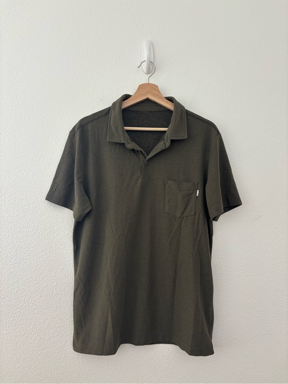 Vuori polo in olive green